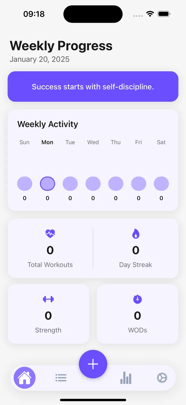 Marca Tu Ritmo — main interface